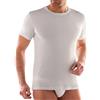 Liabel Maglietta Intima Uomo Felpata 3-6 Pezzi Girocollo Maglia Uomo in Caldo Cotone 2828 (3 Pezzi Bianco L)