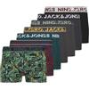 JACK & JONES Giacca da Uomo Trunks 7 Pack (Confezione da 7), Nero, M