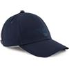 EMPORIO ARMANI Twill Baseball cap with Embroidered Eagle