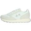 Sun68 Wmns Z35203 Ally Glitter Textile 01 Bianco Glitter Argento bianco glitter argento/41
