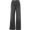 Generic Jeans a gamba larga da donna alla moda a vita media gamba dritta jeans a palazzo larghi vestibilità ampia boyfriend pantaloni in denim retrò anni '90 smart casual jeans con tasche, bianco, M