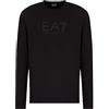Emporio Armani EA7 Emporio Armani T-Shirt Uomo a Maniche Lunghe Visibility in Cotone Stretch 7M000227AF10373 8059659223010 - Nero M