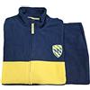 Navigare Pigiama Tuta Uomo Pile Invernale Chiusura Zip Egidio (as6, Numeric, Numeric_48, Regular, Regular, Nero, 48)