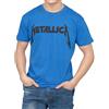 Metallica Beavis & Butthead Logo Maglietta Blu Adulto, Blu, S
