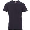 SADISRLS Confezione da 3/5 Magliette Maniche Corte da Uomo T-Shirt Mezza Manica Girocollo Payper Print in 100% Cotone (IT, Testo, 3XL, Regular, Regular, 5, Blu Navy)
