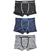 LEGEA, 6 Paia di Boxer Uomo in Cotone Elasticizzato con Elastico Esterno. Modello 1 - Taglia 3-S