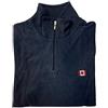 BE BOARD Felpa Uomo Micropile Zip Corta 9827 Colore Blu (M)