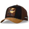 Capslab Daffy Duck Looney Tunes Pelle Scamosciata Nero Marrone Berretto Regolabile con Snapback