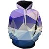 FAWHEWX Felpa con Cappuccio Unisex con Stampa Digitale 3D realistica Harajuku Pullover Coppia Felpa con Cappuccio Leggera con Stampa Grafica 3D Unisex Felpa con Cappuccio(H-Nero/2XL)