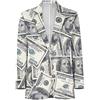 NRBEAWD Giacca Blazer da Uomo con Un Bottone a Manica Lunga con Nota Musicale, Blazer Casual Sportivo, Giubbotto da Uomo Leggero con Vestibilità Regolare per Uomini, Ragazzi e Adolescenti