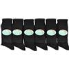 Intocco Calze Sanitarie 6 Paia Senza Elastico Unisex in Cotone, Filo di Scozia, Non stringono, Non lasciano segni, Aiutano il flusso sanguigno, Made in Italy, per Anziani e Diabetici (39/41, Bianco Lungo)