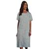 Linclalor Camicia Notte Manica Corta 100% Cotone Maglina Manica Raglan Fino alla TG.60 Taglie Forti E CALIBRATE Art.75166 Bianco (Bianco, 54)