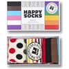 Happy Socks Confezione da 3 calzini dell'orgoglio gay, calzini arcobaleno divertenti e originali LGTBIQ in confezione regalo, 3-pack Pride, 36-40