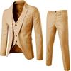 MJGkhiy Abito Uomo Elegante Completo Slim Fit Blazer E Pantaloni Abiti Per Business Matrimonio Abito Da Sposa Bottoni Abiti Da Lavoro Abiti Da Cerimonia Wedding Dinner Tuxedo Formale Uniforme