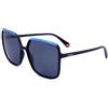 Polaroid PLD 6128/S, Occhiali da Sole Donna, Blu, 59