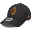 New Era 9Forty Strapback Cap - AC Milan Charcoal
