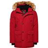 Superdry Everest Parka Vintage A4-Padded da uomo, Purea di zucca, M
