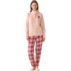 Noidinotte; more than pyjamas Noidinotte - Pigiama Donna Coral Articolo Cuore. - XS Verde