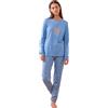 Noidinotte; more than pyjamas Noidinotte - Pigiama Donna Caldo Cotone Articolo Koala. - S Blu