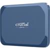 Crucial SSD esterno 1TB Crucial X10 Crittografato Usb Type-C Usb 3.2 Gen 2x2 Blu [CT1000X10SSD9]