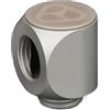 THERMAL GRIZZLY Connettore rotante Thermal Grizzly Deltamate 90gradi Nichel
