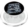 Funny Hockey Players Straight Outta The Penalty Box Hockey Lovers PopSockets PopGrip per MagSafe
