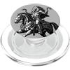 Demonique Tees and Ars Goetia Demon Gift Orias Sovrani Serpenti in Movimento PopSockets PopGrip per MagSafe