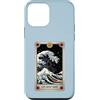 The Great Wave Off Kanagawa Tarot Design Custodia per iPhone 12 mini The Great Wave Off Kanagawa By Night Tarocchi Card Retro