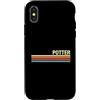 Funny Potter Tees & Gifts Custodia per iPhone X/XS Stile retrò Potter