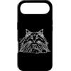 Jimbeels Custodia per iPhone Air Gatto norvegese Line Art Amante dei felini