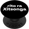 Funny Word Language Humor (Tsonga) Parola Tsonga. Lingua Tsonga divertente PopSockets PopGrip Adesivo