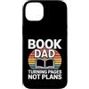 Bookworm Reading Introvert Book Lover Li Custodia per iPhone 14 Plus Lettura Libro Girare Pagine Non Piani Citazione