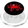 Octopus Sea Creature Holiday Birthday Pr Divertente regalo per uomini e donne con animali marini del mare profondo PopSockets PopGrip per MagSafe