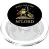 Funny T'was the 'Tism M'Lord Apparel Funny T'was The 'Tism M'Lord Cavaliere Medievale Rana Tartaruga PopSockets PopGrip per MagSafe