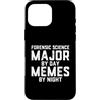 Meme Gifts For Everyone Custodia per iPhone 16 Pro Max Studente criminalistico della notte dei meme del giorno principale di scienze forensi