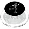 Abraham Lincoln Roller Skating Funny His Abraham Lincoln Pattinaggio a rotelle Meme di storia divertente PopSockets PopGrip per MagSafe