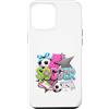 Kick It Designs Custodia per iPhone 12 Pro Max Design colorato con giocatore di calcio sportivo pop art