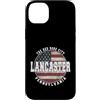 Pennsylvania born and pride Custodia per iPhone 14 Plus Lancaster Pennsylvania, Vintage bandiera americana
