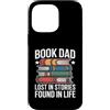 Reading Father Literature Book Dad Lover Custodia per iPhone 14 Pro Max Libro papà perso in storie trovate nel lettore di vita