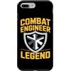 Combat Engineer Gifts Custodia per iPhone 7 Plus/8 Plus Ingegnere di combattimento Veterano militare Ingegnere di combattimento