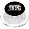 Gift For Shed Hunter Antler Collector Sp Capannone da caccia capanno cacciatore corna da caccia alce a coda bianca PopSockets PopGrip per MagSafe