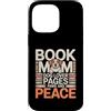 Reading Dog Lover Book Mom Custodia per iPhone 14 Pro Max Book Mom Dog Lover Pagine Paws And Peace Reading