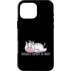 Sleep Tired Animal Nightgown children Py Custodia per iPhone 16 Pro Max Snuggle Expert at Rest Pigiama