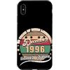 Dezember 1996 Männer Frauen 30. Geburtst Custodia per iPhone XS Max 30 compleanno dicembre 1996 Vintage 30 anni Legendary