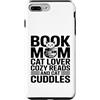 Reading Cat Lover Book Mom Cozy Reads Custodia per iPhone 7 Plus/8 Plus Libro Mom Cat Lover Letture accoglienti e coccole per gatti