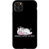 Sleep Tired Animal Nightgown children Py Custodia per iPhone 11 Pro Max Snuggle Expert at Rest Pigiama
