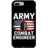 Combat Engineer Gifts Custodia per iPhone 7 Plus/8 Plus Ingegnere di combattimento Veterano militare Ingegnere di combattimento