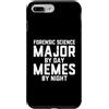 Meme Gifts For Everyone Custodia per iPhone 7 Plus/8 Plus Studente criminalistico della notte dei meme del giorno principale di scienze forensi