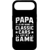Papa Is My Name Classic Cars Are My Game Custodia per iPhone Air Papa è il mio nome Le auto classiche sono il mio gioco