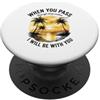 Deep Waters Isaiah 43 Seaside Sapphire S Acque profonde Isaia 43 Fede cristiana Versetto Bibbia Mare PopSockets PopGrip Adesivo